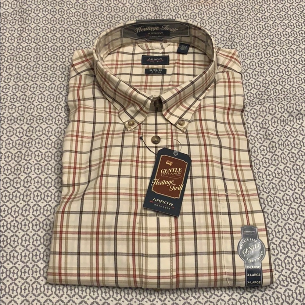 Arrow Long-sleeve Button-down - NWT